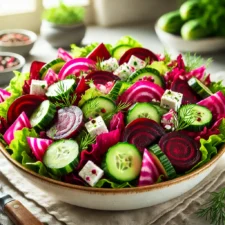 Beet and Cucumber Salad-image